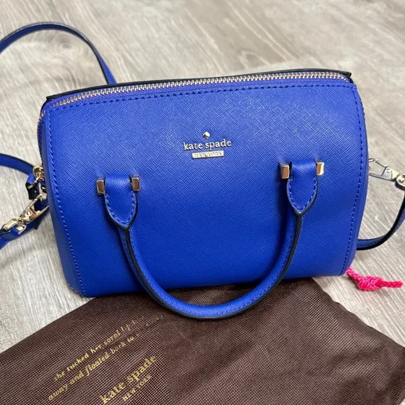 Kate Spade Royal Blue Crossbody Bag - Picture 2 of 4